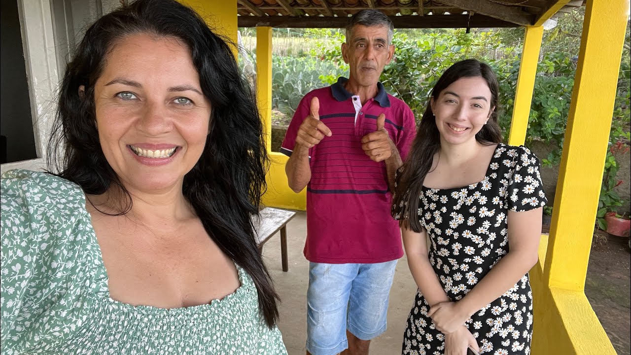 MOSTRAMOS A CASA DA CHÁCARA QUE GILSON TRABALHA, ANIVERSÁRIO DELE