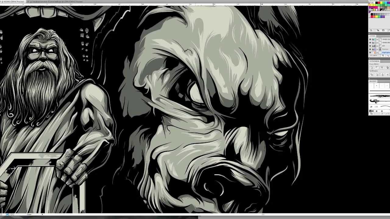 Wacom Cintiq Time Lapse Art: 