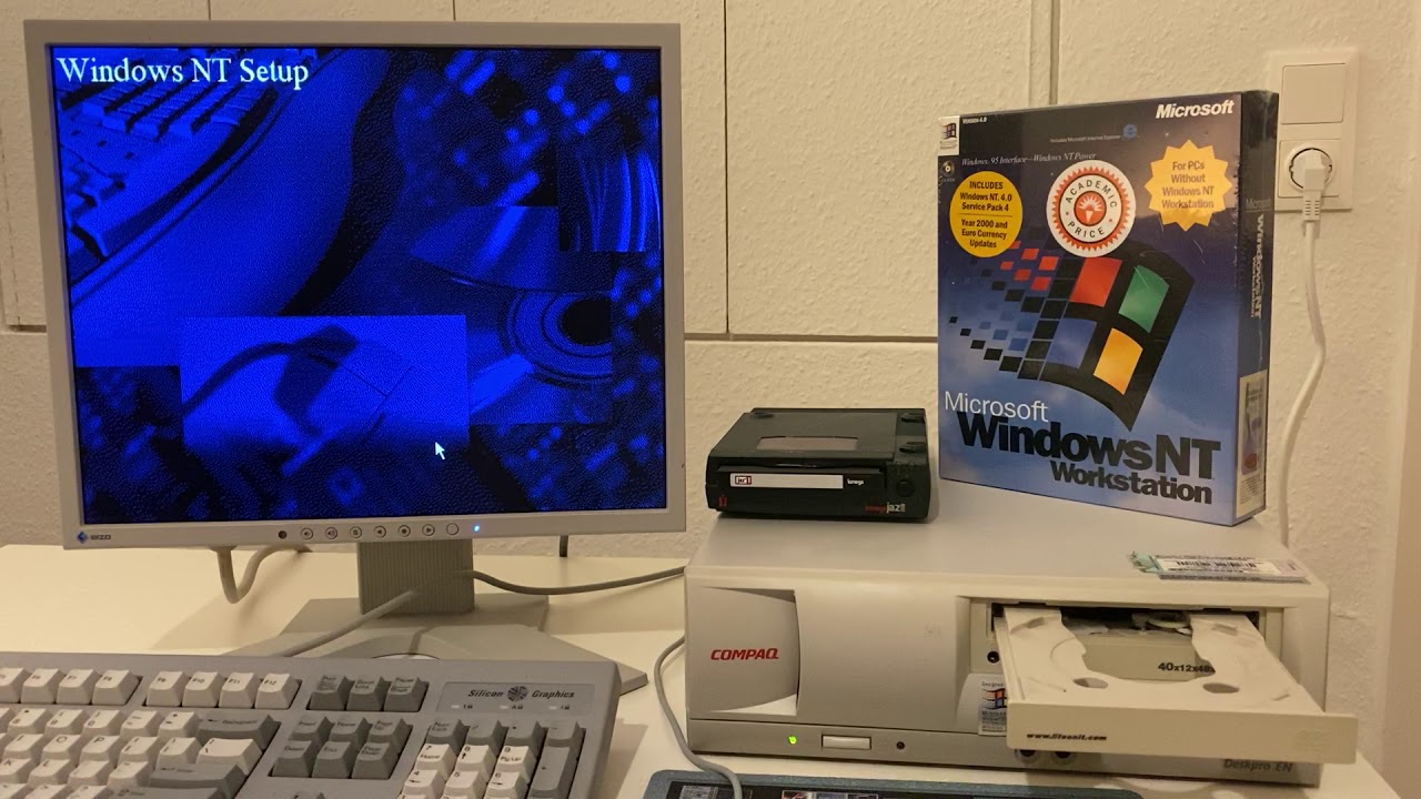Installing Windows NT Workstation 4.0 on a Compaq Deskpro EN SFF