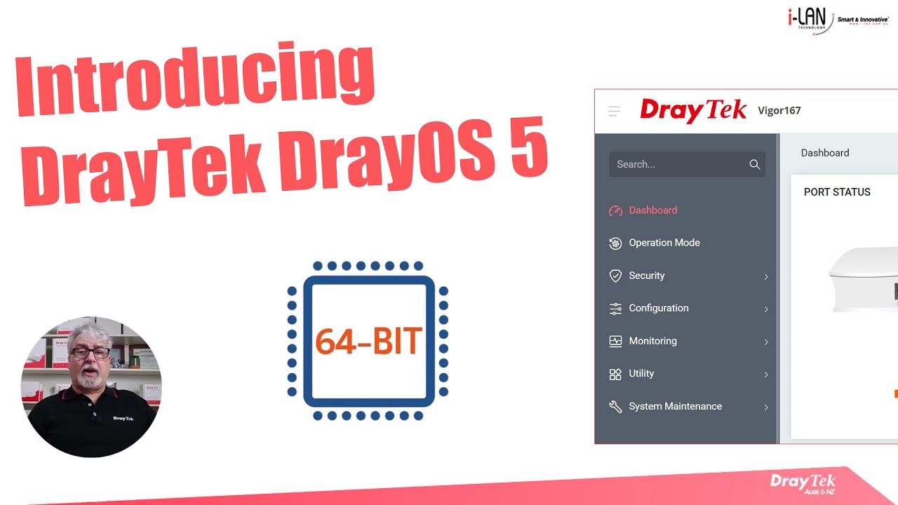 Webinar -  Introducing DrayTek DrayOS 5