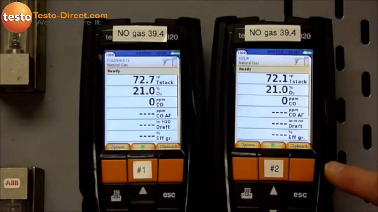 How to take correct CO Measurements with a Testo 320