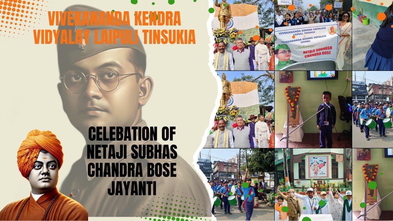 Celebrating the 129th Birth Anniversary of Netaji Subhash Chandra Bose with Patriotic Fervor