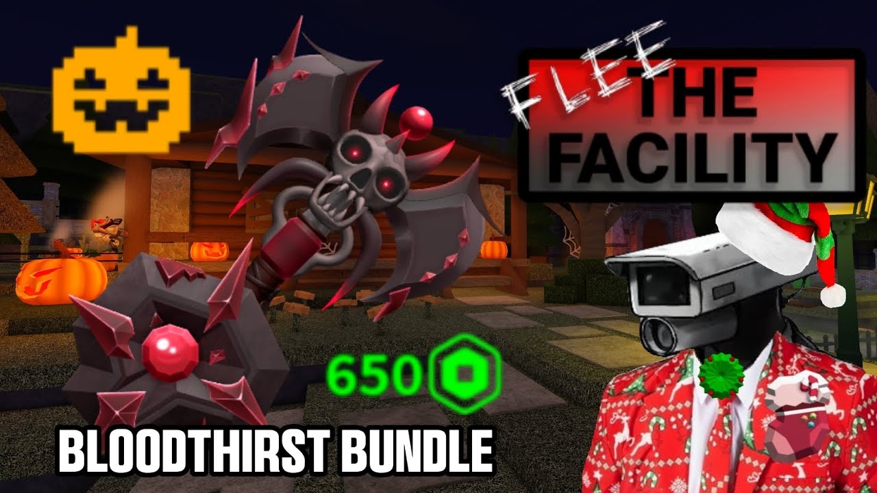 Flee the Facility Bloodthirst Bundle Gameplay!!