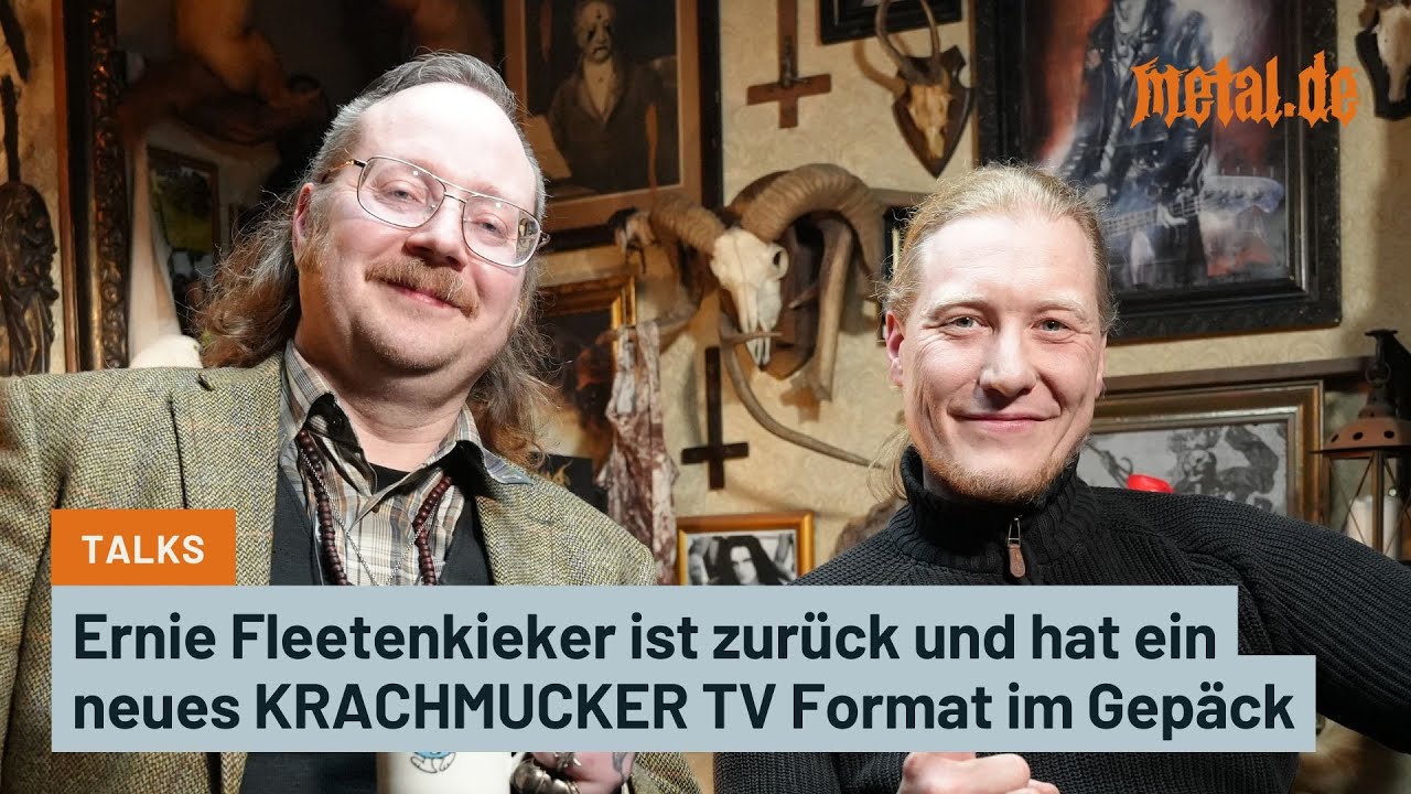 metal.de Talks | Folge 19: Ernie Fleetenkieker mit neuem Format bei Krachmucker TV