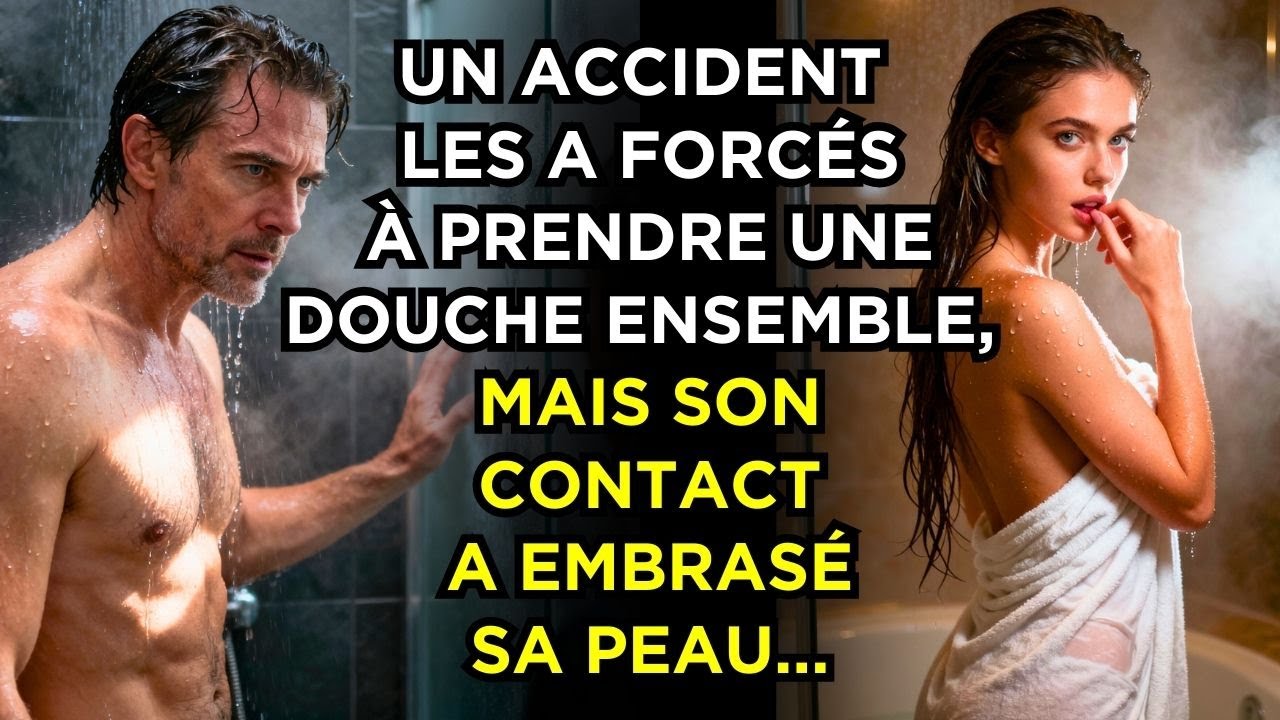 UN ACCIDENT LES A OBLIGÉS À PRENDRE UN BAIN ENSEMBLE IL L'A TOUCHÉE ET L'A LAISSÉE AVEC DU DÉSIR