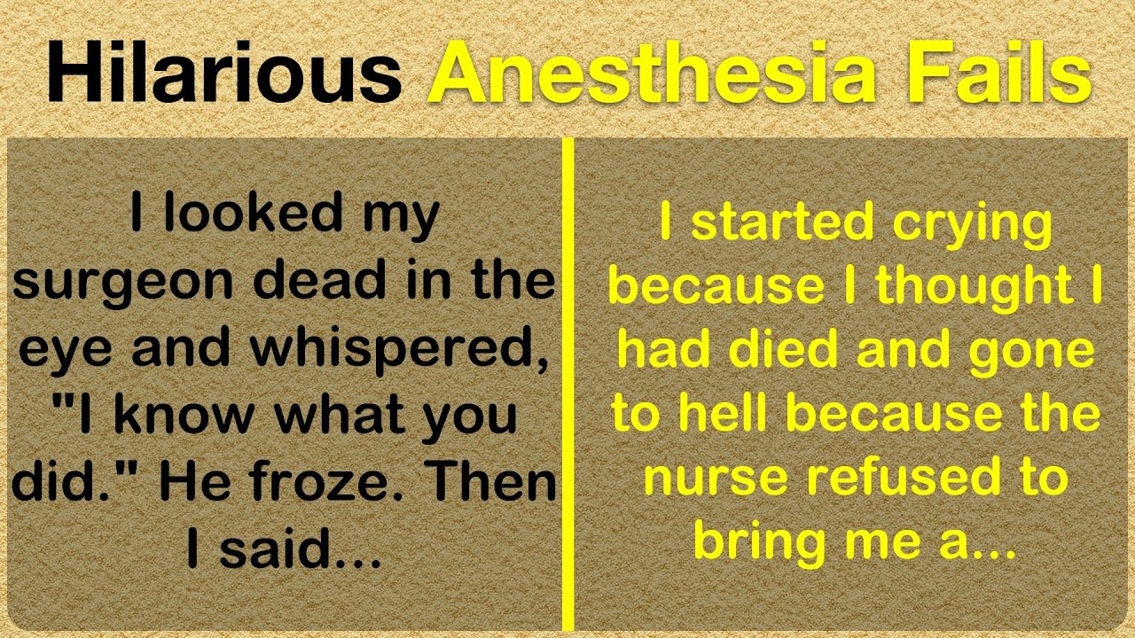 Tales of the DUMBEST, Most Hilarious Things Said Under Anesthesia! 🏥🥴