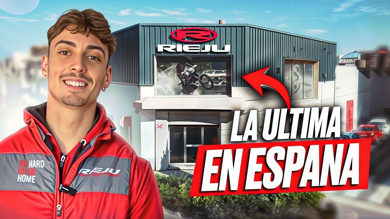 Entré en la ÚLTIMA fábrica de motos que queda en España