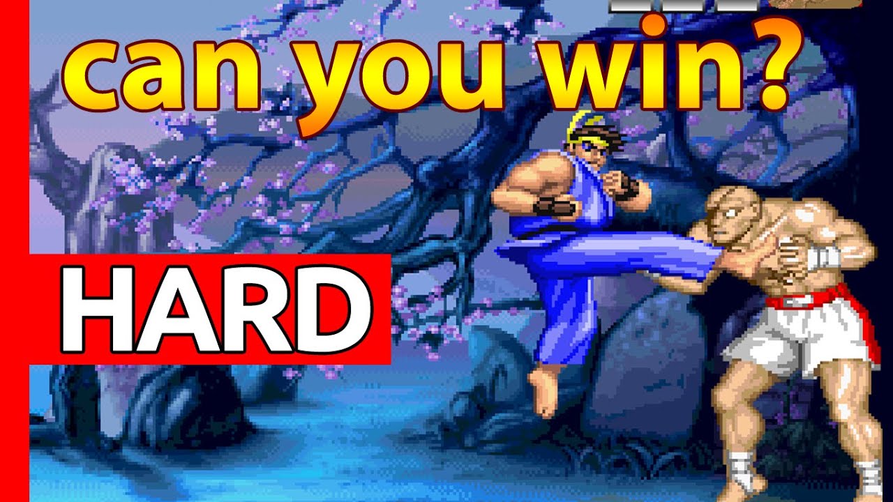 Street Fighter 2 Flash Game Ryu vs Sagat, hardest battle ever, did Ryu beat Sagat?
