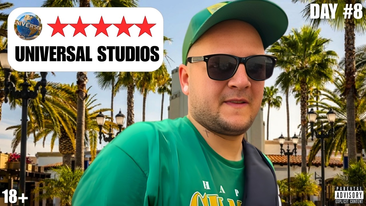 LABĀKAIS ATRAKCIJU PARKS ASV 🇺🇸 | Hollywood, Universal Studios, Observatory | 🗓️ Day #8 + Giveaway