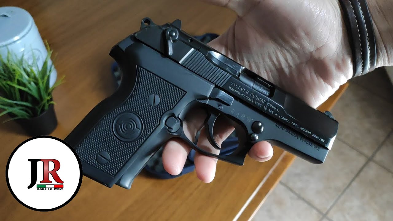 Pistola Beretta Stoeger Cougar 8000L cal 9x21 + Lavoro GPG + Clip Poligono
