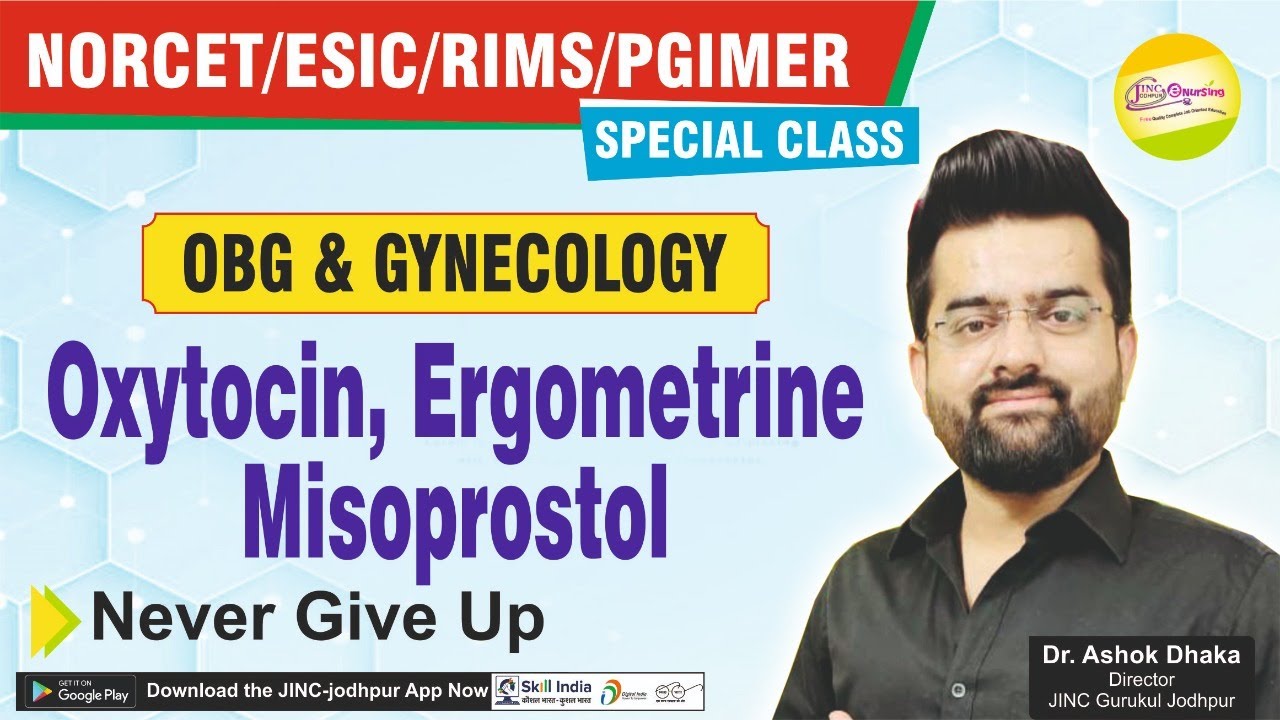 Oxytocin, Ergometrine, Misoprostol
