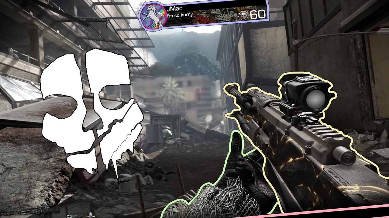ghosts trickshotting moments