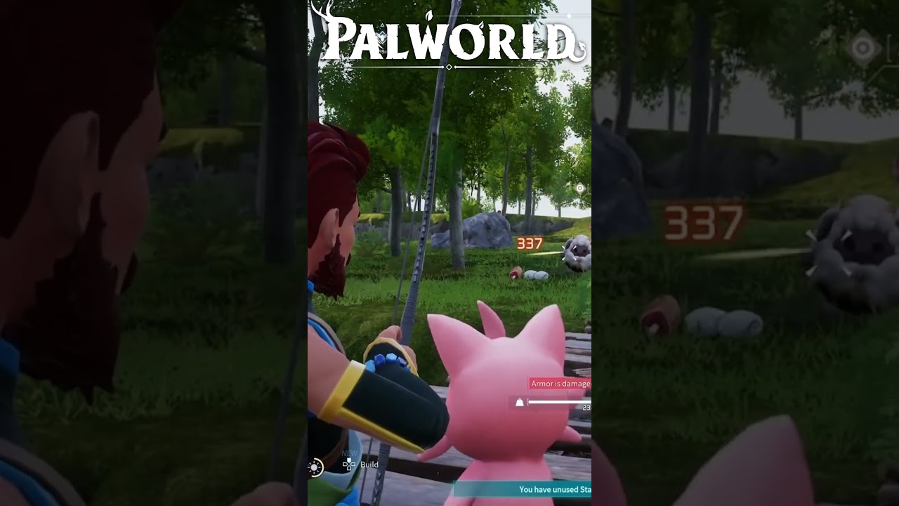 PALWORLD vs ENSHROUDED - Bow and Arrow Comparison #palworld #enshrouded