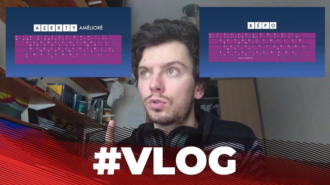 Le nouveau clavier AZERTY et B&eacute;po #VLOG