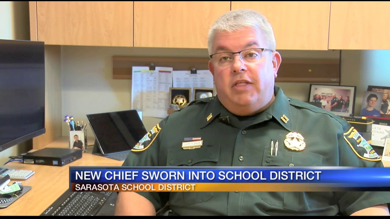 Video: New Chief Sworn into School District