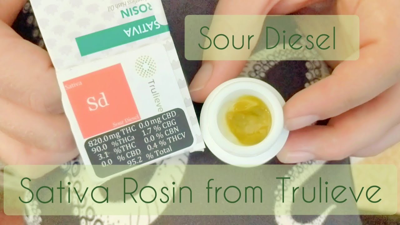 Sour Diesel Rosin from Trulieve ⛽ Review by Florida Medical Marijuana Reviews