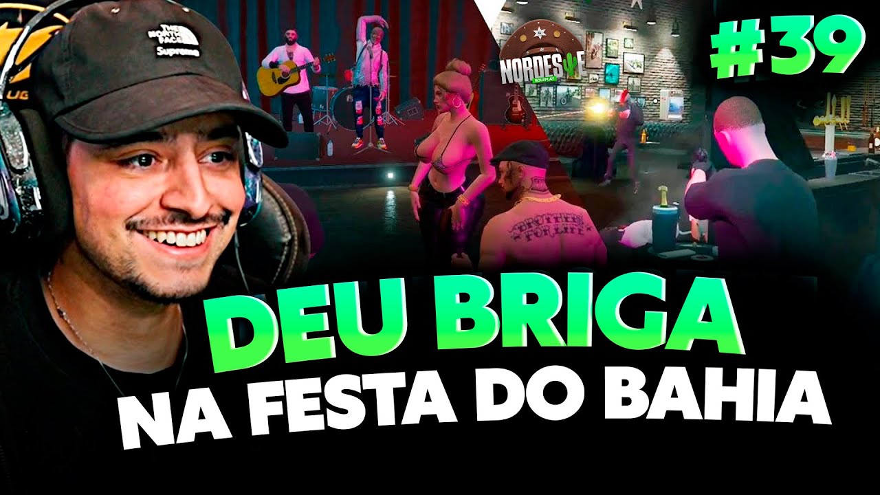 CORINGA NO NORDESTE RP | DEU CONFUSÃO NA FESTA DO SEU BAHIA | GTA V