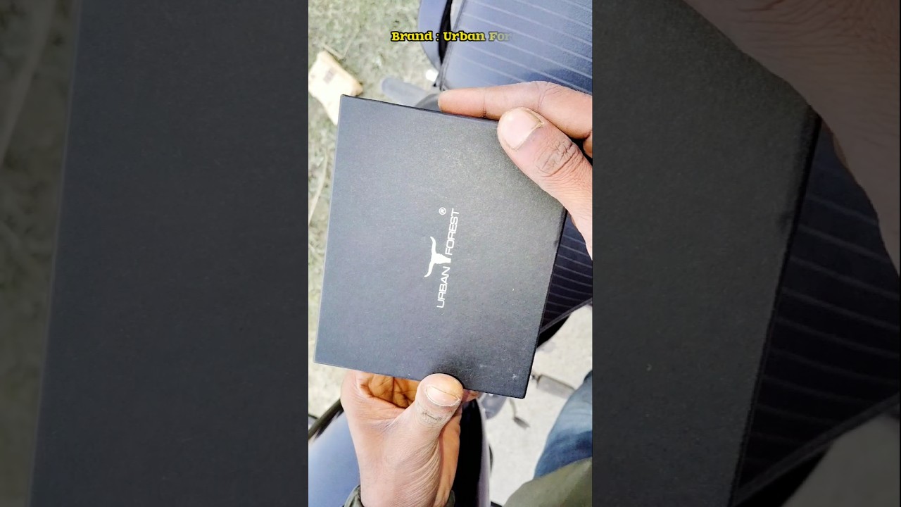 Urban Forest Leather Wallet For Men #unboxing #wallet #shorts