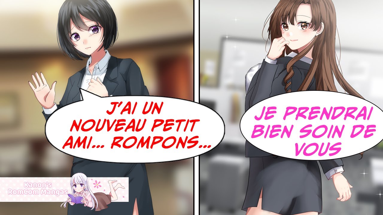 [Manga] Ma copine me quitte pour un beau gosse, et je me fais draguer par une belle super mannequin.