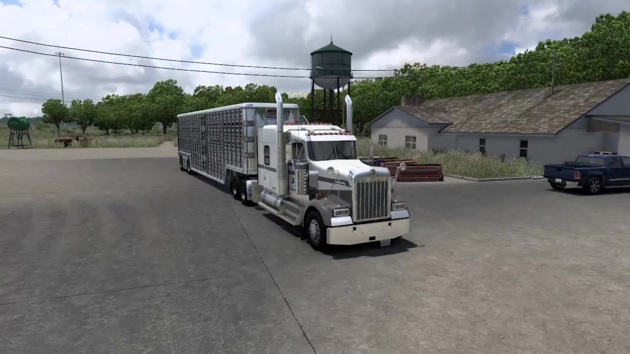 ¡Kenworth W900 | Ganado | American Truck Simulator!! #ats #traileros #camioneros #kenworth #w900