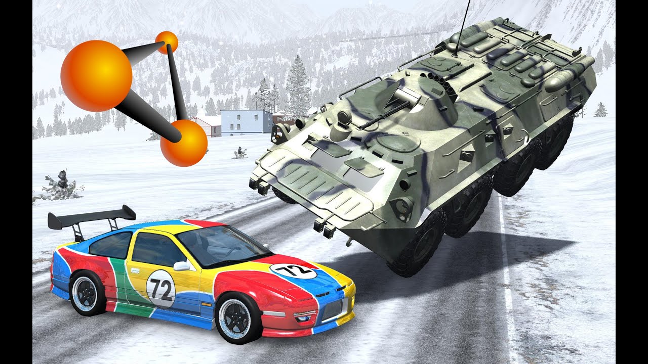 BeamNG Drive Insane Crashes, Rollovers, Realistic crashes, Old mods