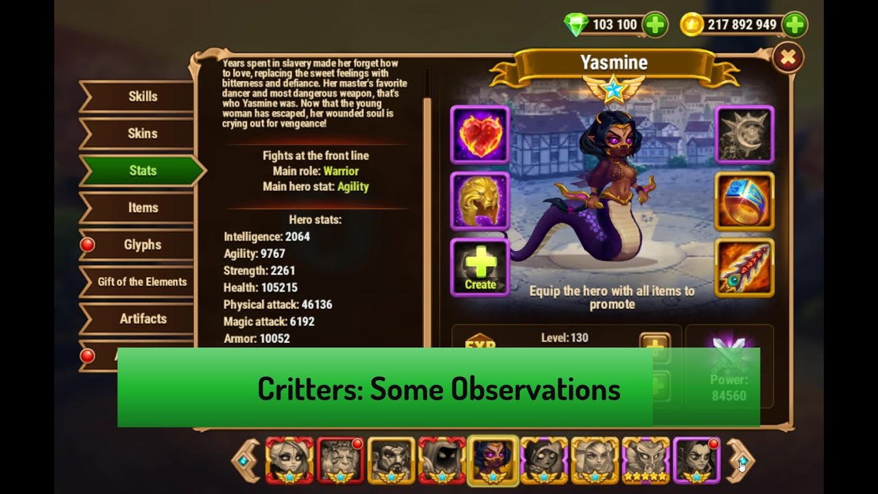 Hero Wars &mdash; Are Critical Hit Heroes Unreliable?