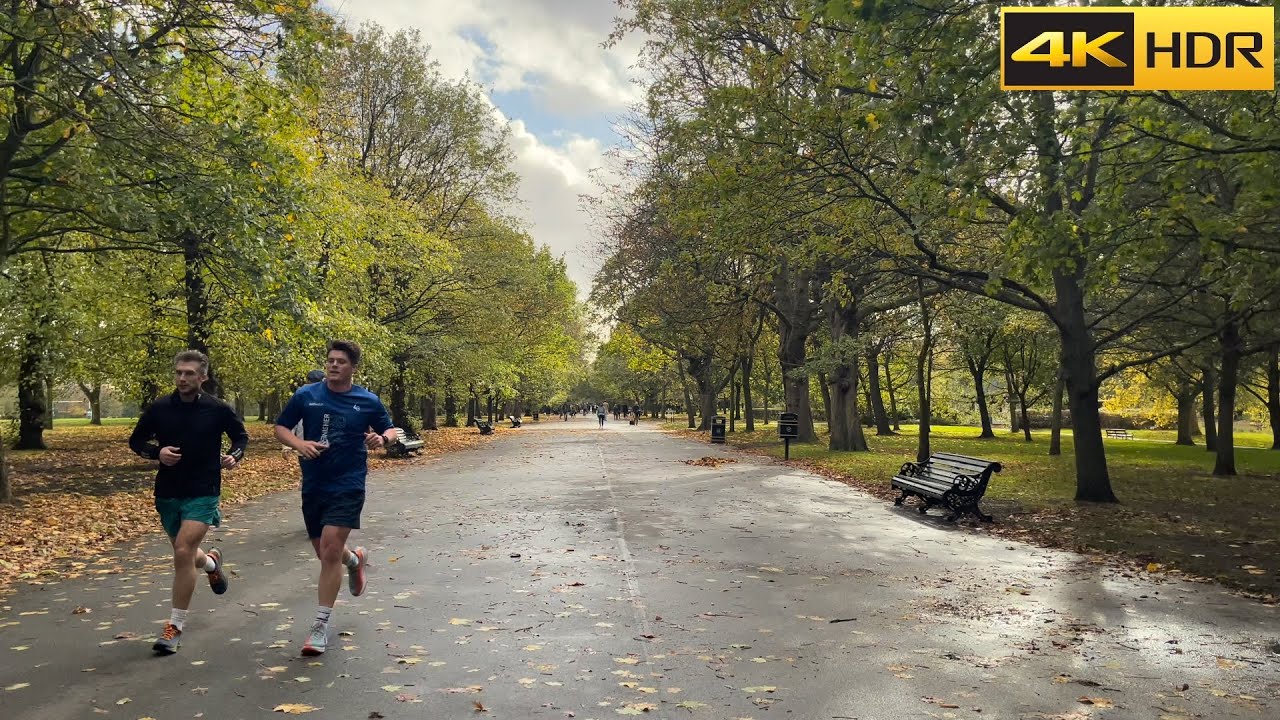 Calm Morning Stroll in Regent's Park 🍂 | Central London Walk, Autumn 2022 [4K HDR]