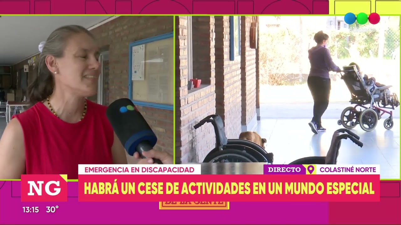 Emergencia en discapacidad: habrá un cese de actividades en 