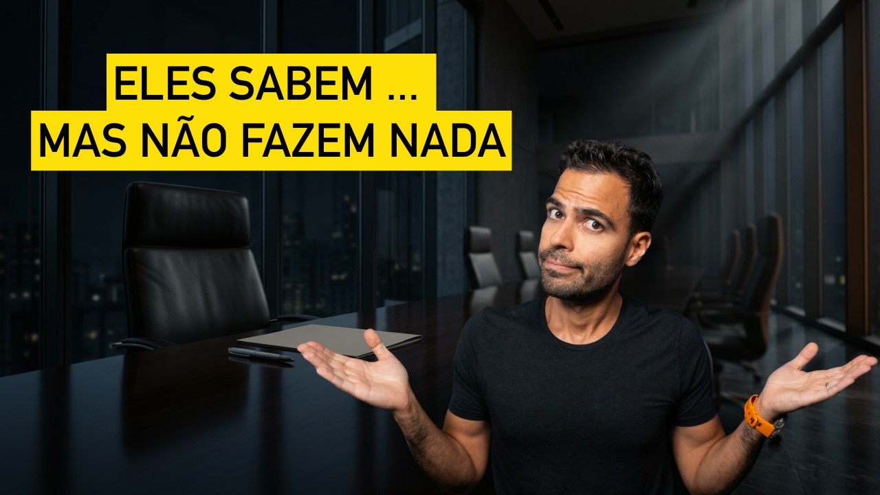 POR QUE 1 EM CADA 3 CEOS SABE QUE VAI PERDER... E NÃO FAZ NADA