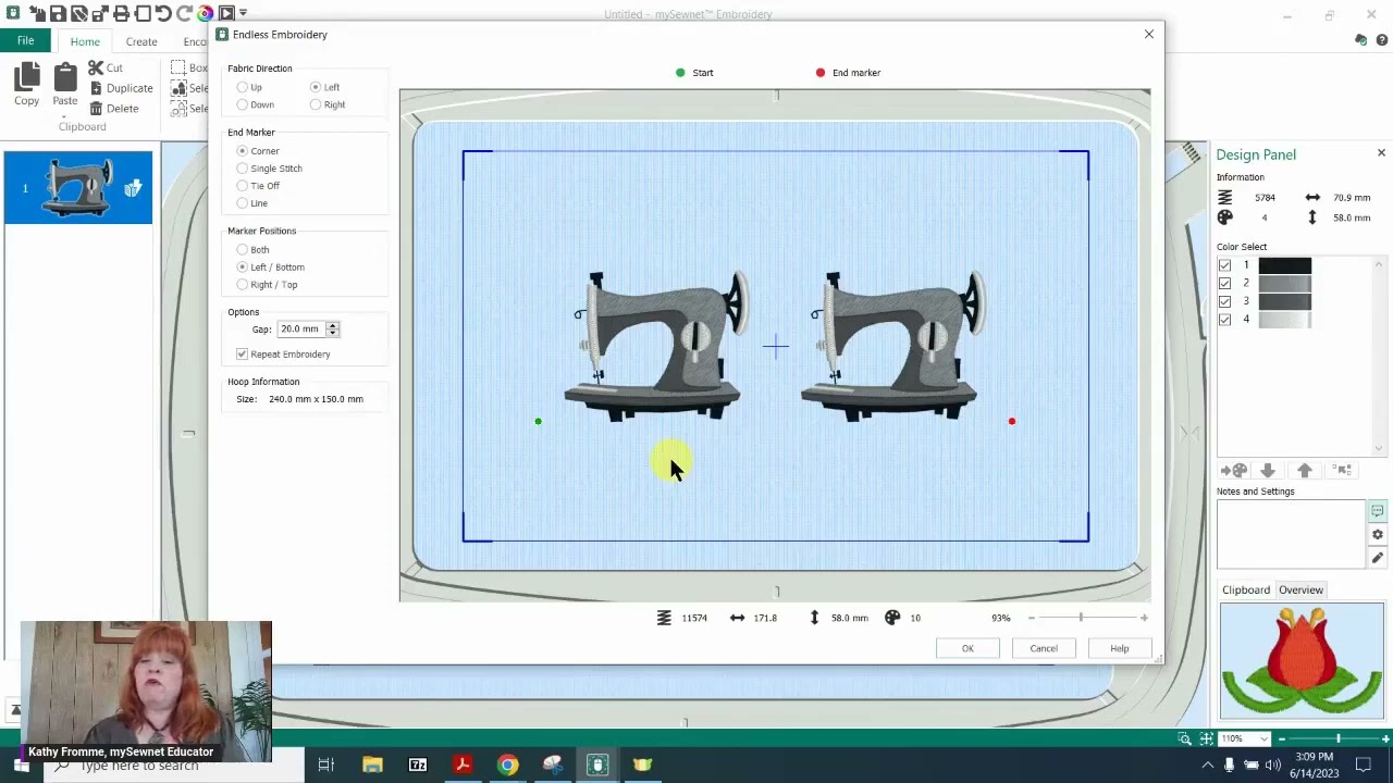 Get to know the Endless and Encore Tools in mySewnet™