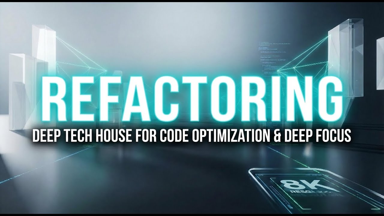Refactoring | Deep Tech House for Code Optimization & Deep Focus 🛠️
