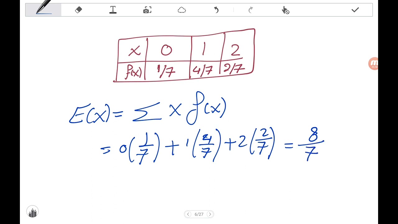 Lecture06 - Expectation and variance and Moment generating function of discrete random variable
