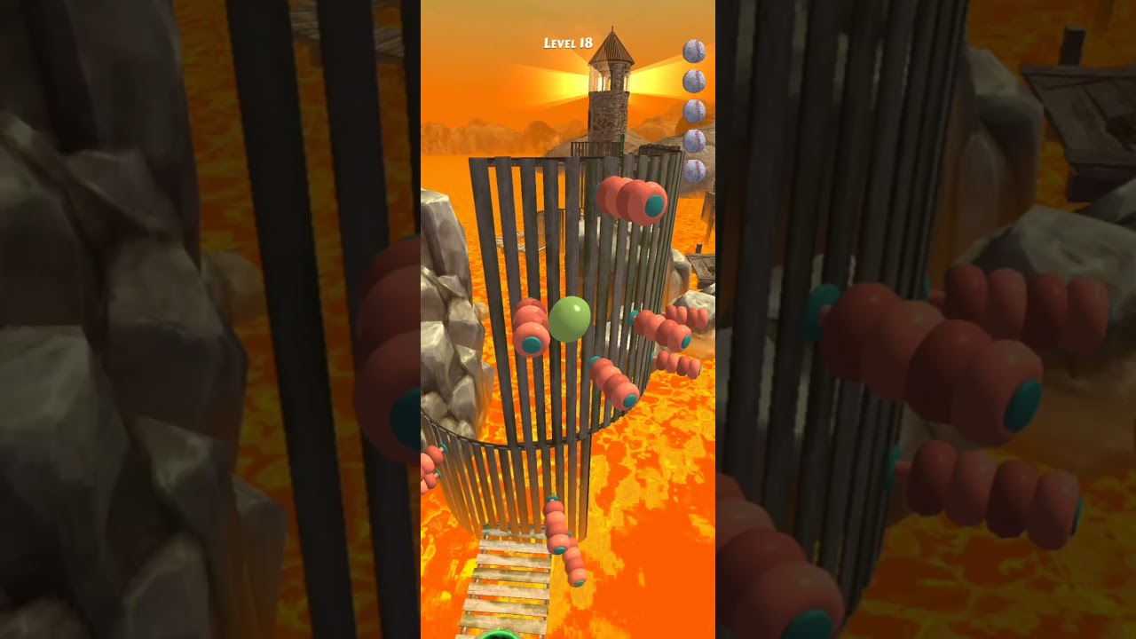 Rollance adventure balls level 18 gameplay satisfying Android IOS mobile game