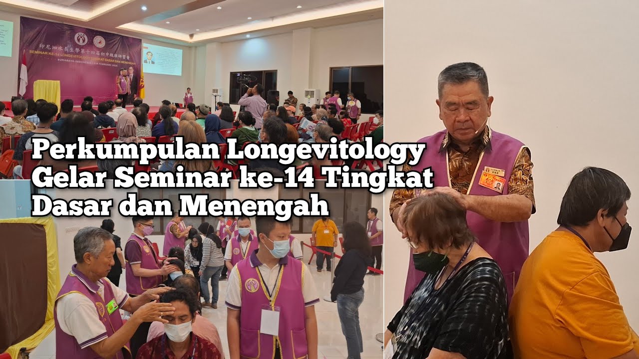Perkumpulan Longevitology Gelar Seminar ke-14 Tingkat Dasar dan Menengah untuk Masyarakat Umum