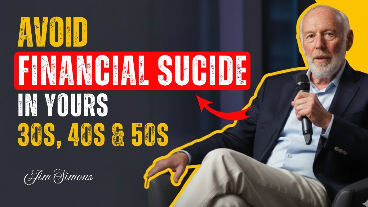 Jim Simons: 5 Financial Mistakes to avoid in your 30s, 40s, 50s( They"ll cost you millions!!)