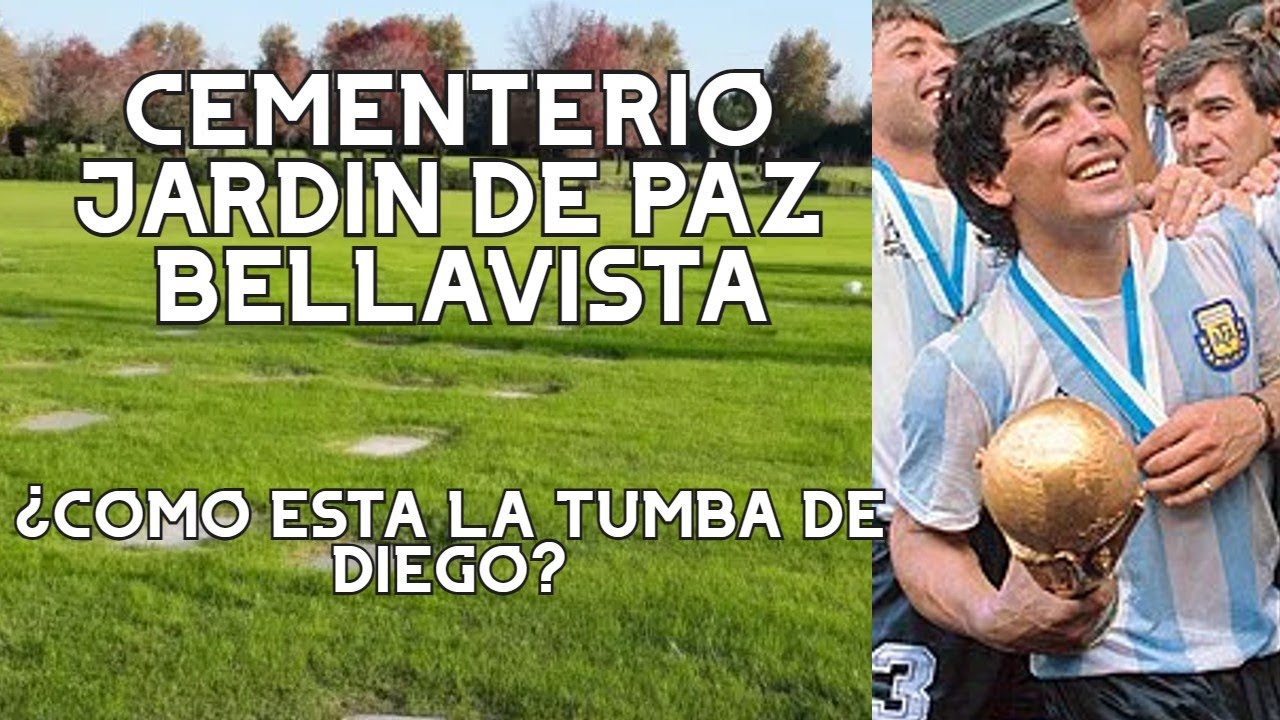 Tumba DIEGO ARMANDO MARADONA en CEMENTERIO JARDIN DE PAZ DE BELLAVISTA San Miguel #urbexargentina