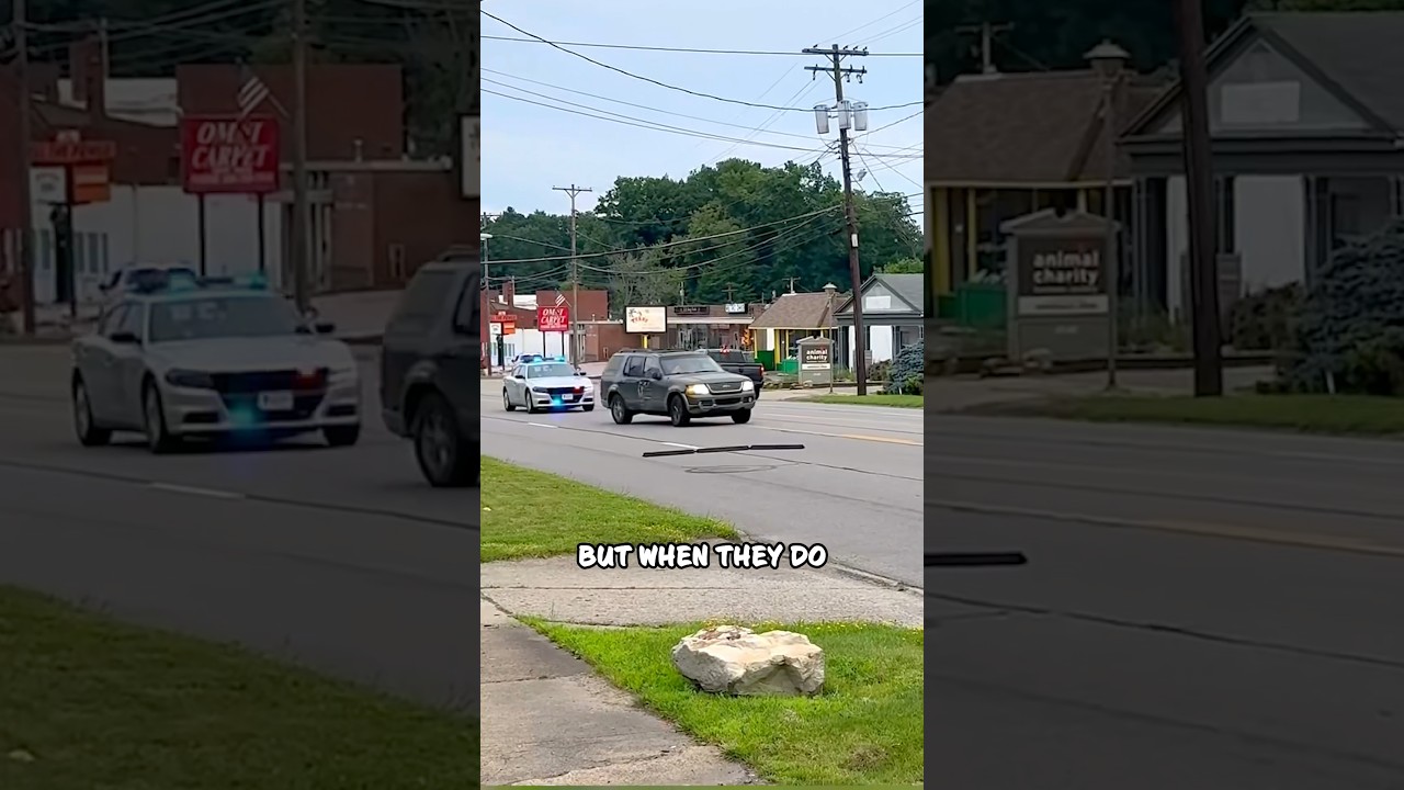 This Officer Had ONE Job&hellip; Epic Police Fail 😂 #shorts