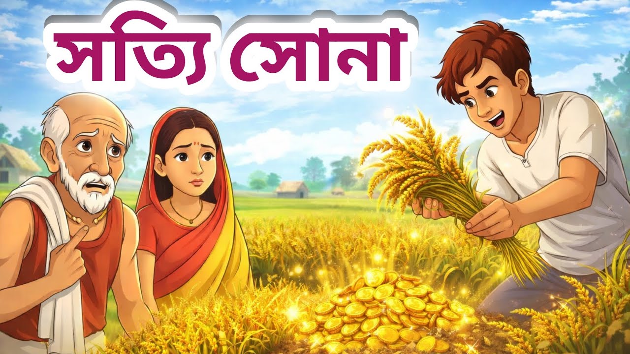 সত্যিই সোনা | SOTTI SONA | সোনার ফসল | SONAR FOSOL |  বাংলা কার্টুন | BANGLA CARTOON | THAKURMARJULI