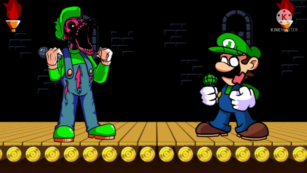 confronting yourself but I hate you Luigi and Luigi sing it