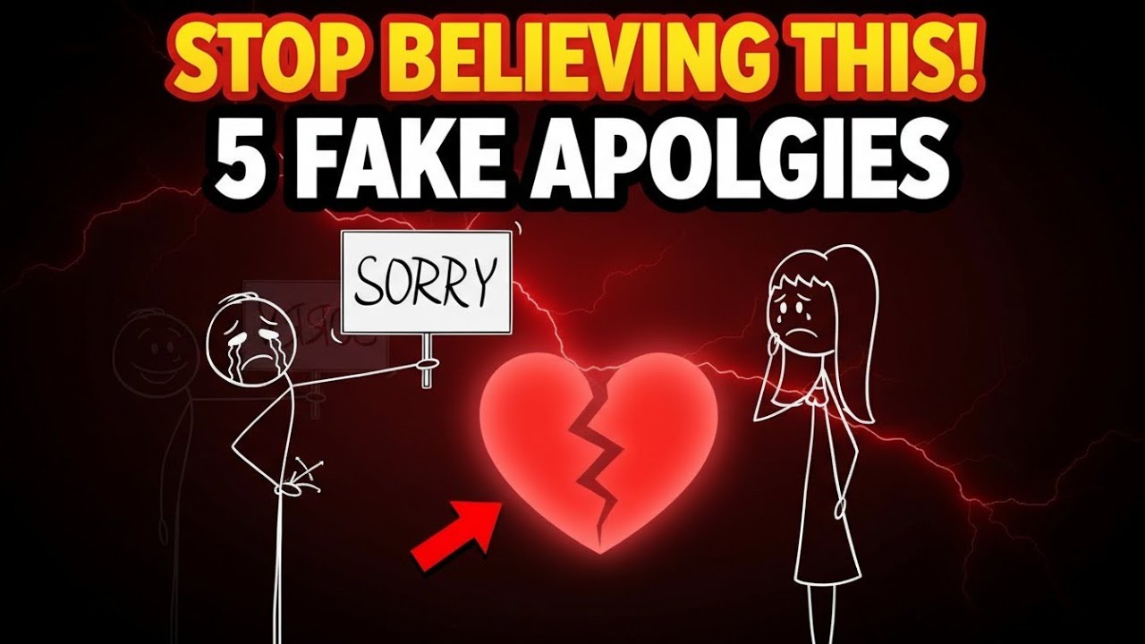 5 Fake Apologies Narcissists Use to Manipulate You (Stop Believing This!)
