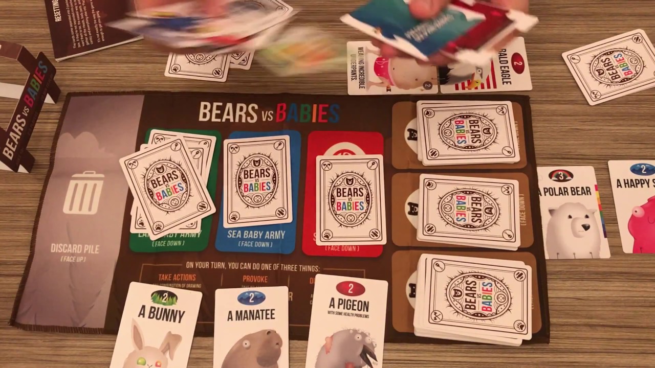 شرح لعبة  Bears vs Babies من منصة بوردجيم بازار