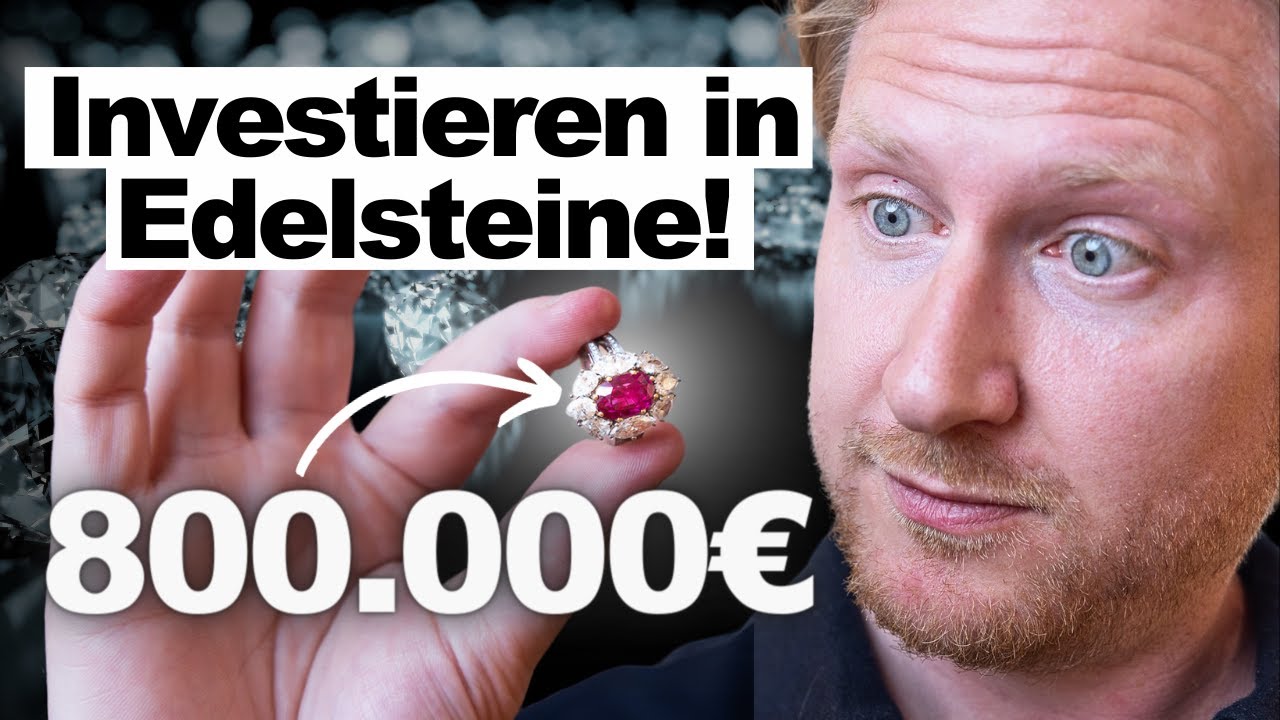 Mobil und diskret: So investierst Du in Diamanten und Rubine || Edelsteine als Geldanlage
