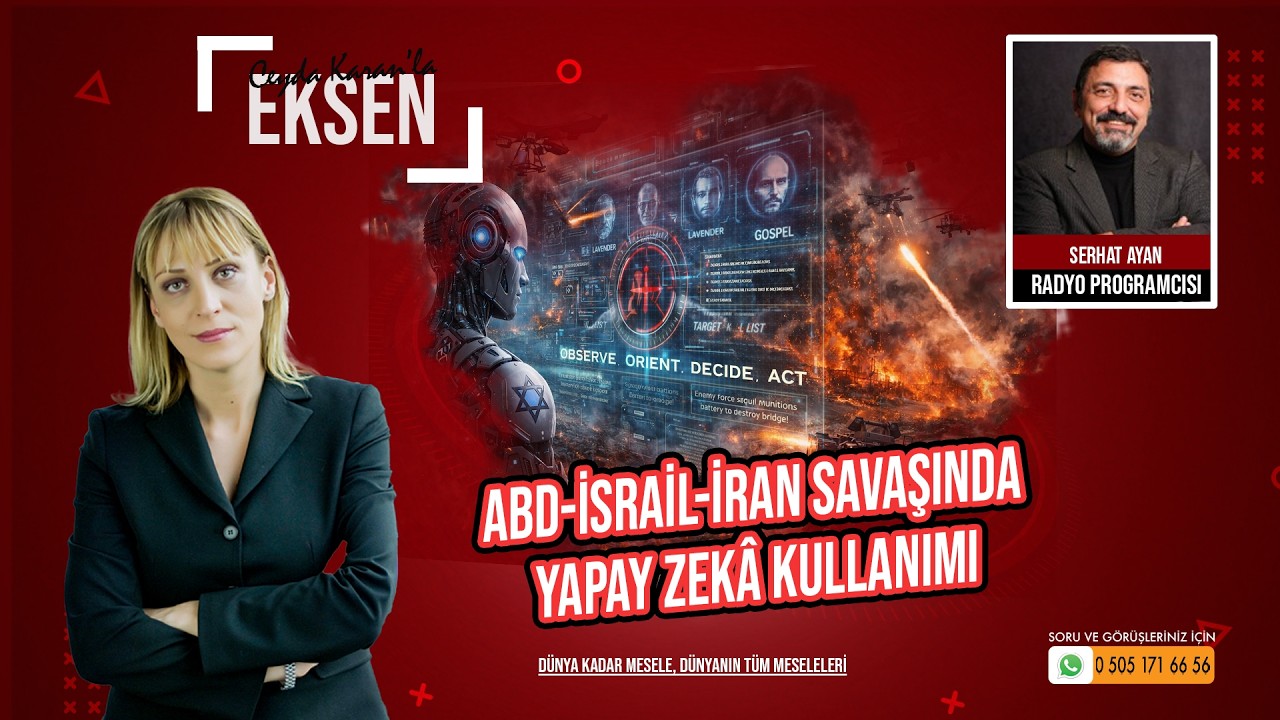 ABD-İsrail-İran Savaşında Yapay Zeka Kullanımı | EKSEN