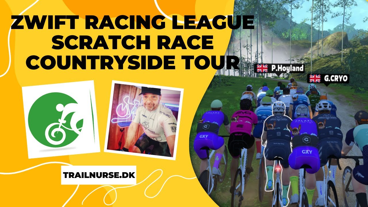 Zwift Racing League - scratch race - Countryside Tour