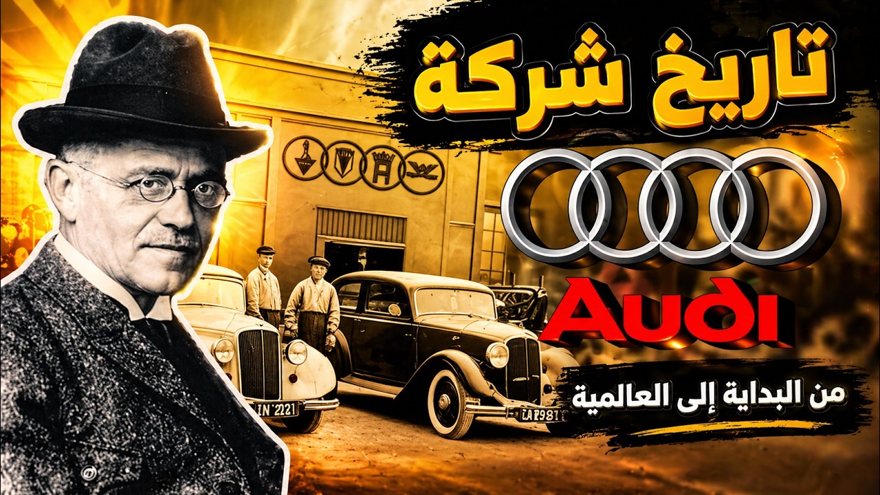 تاريخ الشركة الالمانية 🇩🇪 أودي من الصفر   | Audi company history