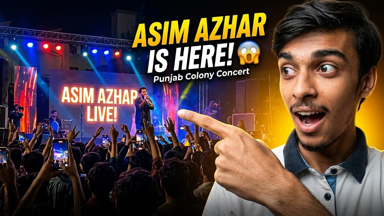 College Concert Night 🎶 |l Asim Azhar Live Performance ll