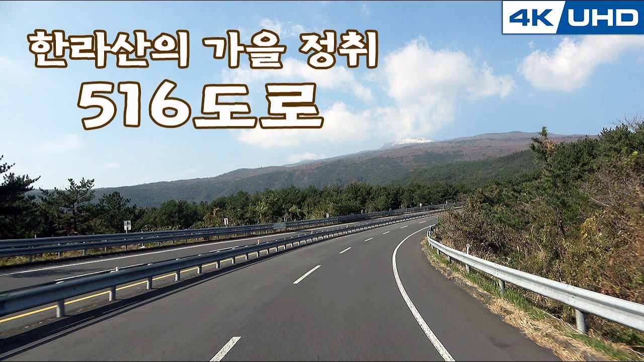한국의길74. 가을물든 제주도 516도로(1131 지방도)/Korea's Road74. Jeju Island 516 Road