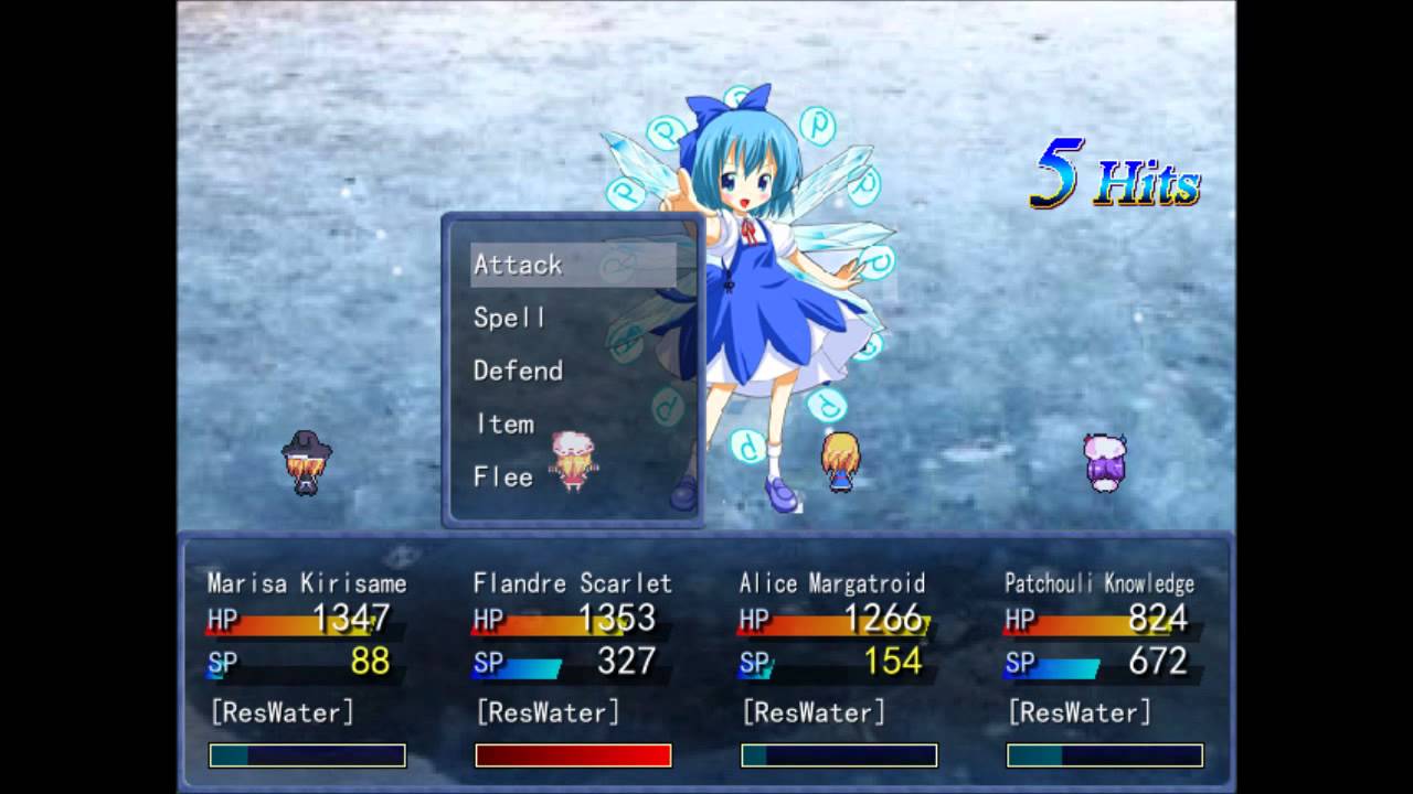 Blizzard of Faith & Revenge - Mission 01 - Cirno