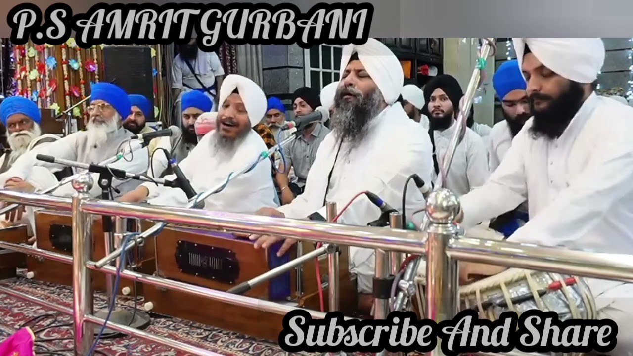 Mere Pritam Peyare) Bhai Satvinder Singh Harvinder Singh Ji Delhi Wale (New Samagam)