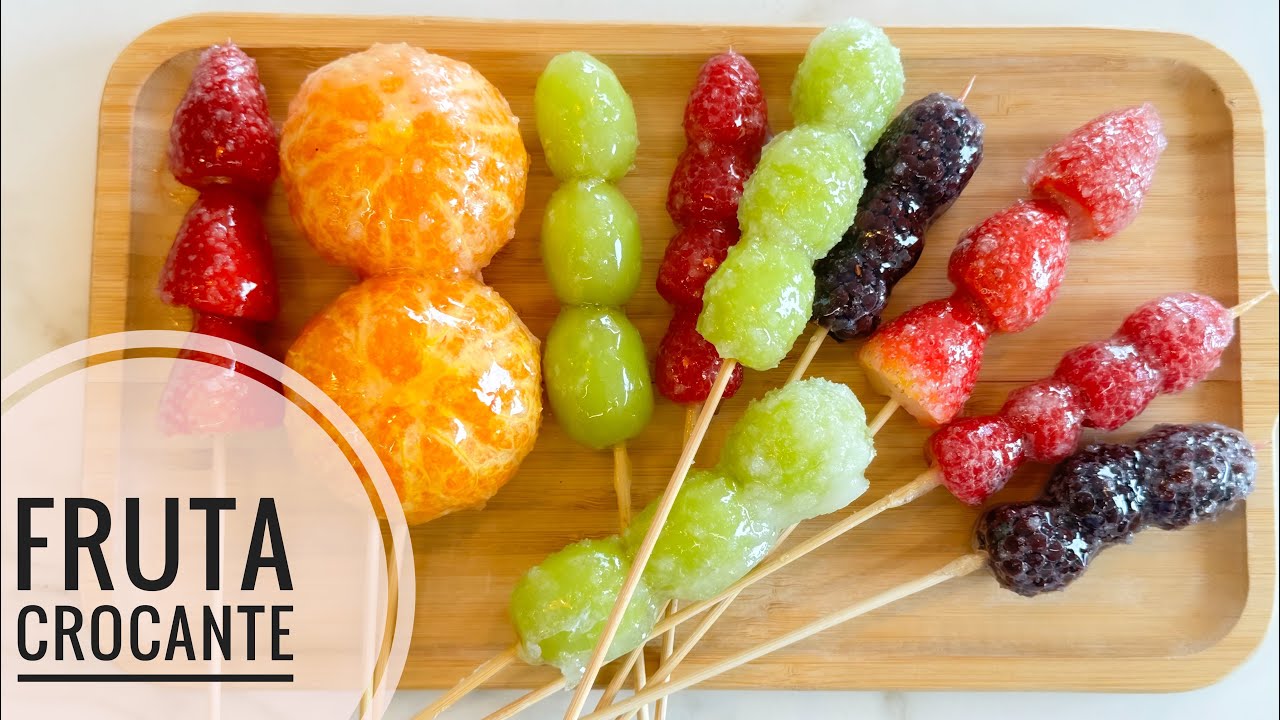 FRUTA CARAMELIZADA - Tanghulu